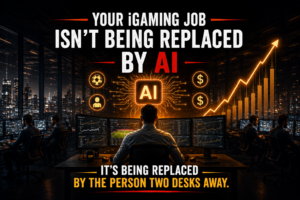 Your iGaming Job Isn’t Being Replaced by AI. It’s Being Replaced by the Person Three Desks Away.