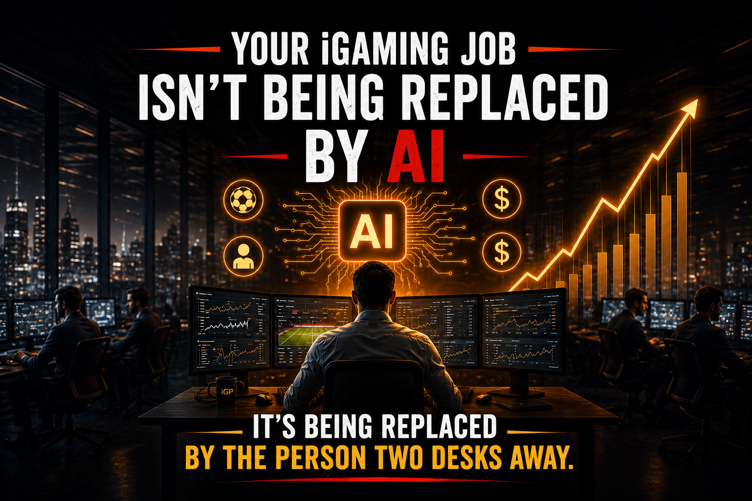 Your iGaming Job Isn’t Being Replaced by AI. It’s Being Replaced by the Person Three Desks Away.